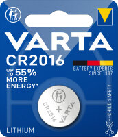 VARTA Lithium Coin CR2016 Blister 1