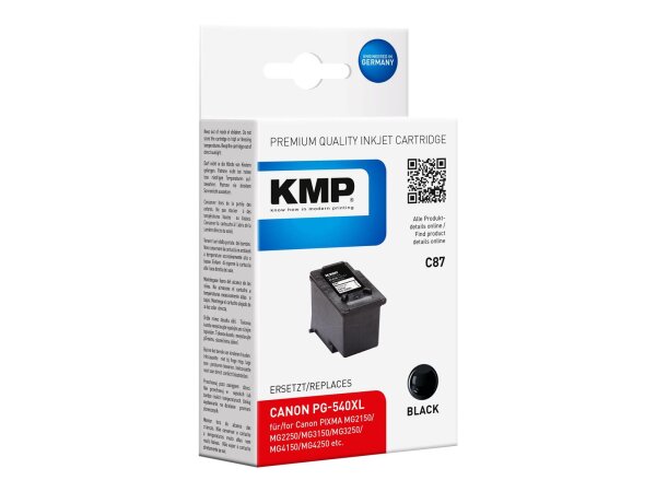 KMP C87 Druckerpatrone 1 Stück(e) Schwarz