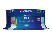Verbatim 43811 Leere Blu-Ray Disc BD-R 25 GB 25...