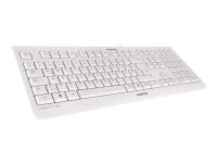CHERRY KC 1000, Kabelgebundene Tastatur, Weiß Grau, USB (QWERTZ - DE)