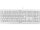 CHERRY KC 1000, Kabelgebundene Tastatur, Weiß Grau, USB (QWERTZ - DE)