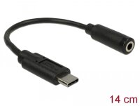 Delock Audio Adapter USB Type-C™ Stecker > 3,5...