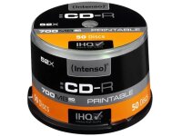 Intenso 1801125 CD-Rohling CD-R 700 MB 52x 50 Stück(e)
