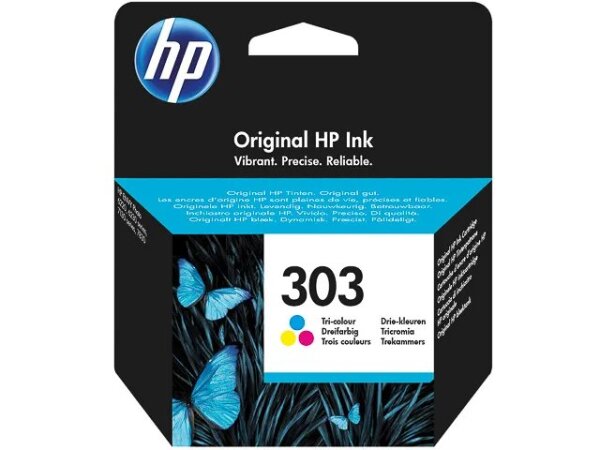 HP 303 Cyan/Magenta/Gelb Original Druckerpatrone