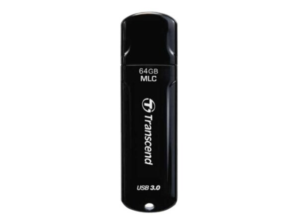 Transcend JetFlash 750, 64GB USB-Stick USB Typ-A 3.2 Gen 1 (3.1 Gen 1) Schwarz