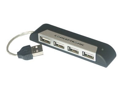 Conceptronic Travel 4 Ports USB Hub