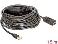 Delock Kabel USB 2.0 Verlängerung, aktiv 15 m