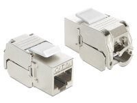 Delock Keystone Modul RJ45 Buchse > LSA Cat.6A