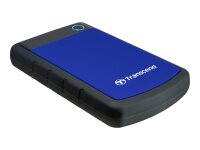 Transcend 1TB StoreJet 25H3 Externe Festplatte 5400 RPM 2.5" Micro-USB B 3.2 Gen 1 (3.1 Gen 1) Schwarz, Blau