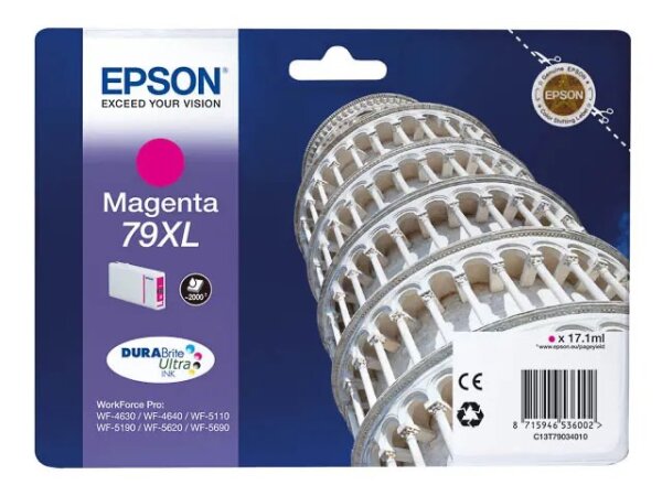 Epson Tower of Pisa Tintenpatrone 79XL Magenta