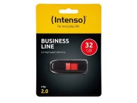 Intenso 32GB USB2.0 USB-Stick USB Typ-A 2.0 Schwarz, Rot