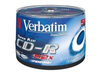 Verbatim CD-R AZO Crystal 700 MB 52x 50 Stück(e)