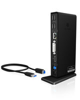 ICY BOX IB-DK2241AC, 11 in 1 USB 3.2 Gen 1 Notebook...