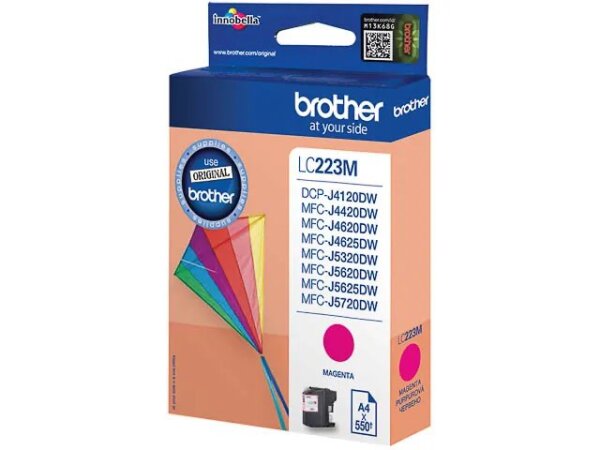 Brother LC223M Druckerpatrone 1 Stück(e) Original Magenta
