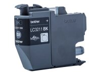 Brother LC3211BK Druckerpatrone 1 Stück(e) Original Standardertrag Schwarz