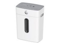 HP OneShred 8CC Aktenvernichter Partikelschnitt-Zerkleinerung 68 dB 22 cm Weiß
