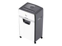 HP OneShred 24CC Aktenvernichter Partikelschnitt-Zerkleinerung 65 dB 22 cm Weiß, Schwarz