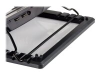 Conceptronic Klappbarer kühlender Notebook-Ständer