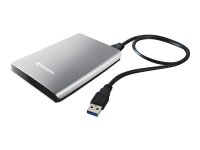 Verbatim Portables Festplattenlaufwerk Store n Go USB 3.0, 2 TB, Silber