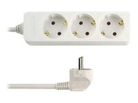 REV Tischsteckdose 3-fach 3,0 m weiß