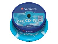 VERBATIM CDR80 700MB 52x (25) SP