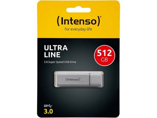Intenso Ultra Line USB-Stick 512 GB USB Typ-A 3.2 Gen 1 (3.1 Gen 1) Silber