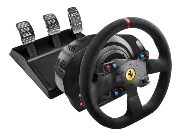 Thrustmaster T300 Ferrari Integral Racing Wheel Alcantara Edition Schwarz Lenkrad + Pedale Analog / Digital PC, PlayStation 4, Playstation 3