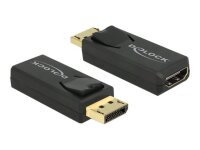 Delock Adapter DisplayPort 1.2 Stecker > HDMI Buchse