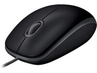 Logitech B110 Silent Maus Büro Beidhändig USB...