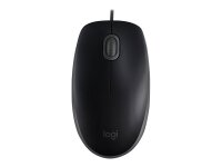 Logitech B110 Silent Maus Büro Beidhändig USB Typ-A Optisch 1000 DPI