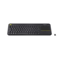 Logitech K400 Plus - Tastatur mit Touchpad - kabellos DE...