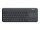 Logitech K400 Plus - Tastatur mit Touchpad - kabellos DE - schwarz