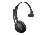 Jabra Evolve2 65 MS Mono USB-A black mit Ladestation
