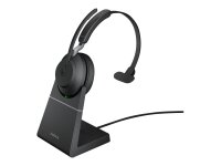 Jabra Evolve2 65 MS Mono USB-A black mit Ladestation