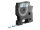 DYMO D1 - Standardetiketten - Schwarz auf Transparent - 12mm x 7m