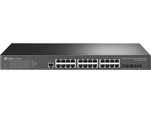 TP-Link Omada SG3428X Netzwerk-Switch Managed L2+/L3 Gigabit Ethernet (10/100/1000) 1U Schwarz
