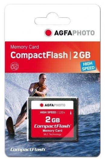 AgfaPhoto Compact Flash      2GB High Speed 120x MLC