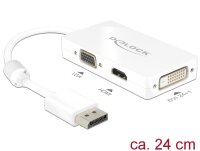 Delock Adapter Displayport 1.1 Stecker > VGA / HDMI /...