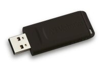 Verbatim Slider - USB-Stick 64 GB - Schwarz