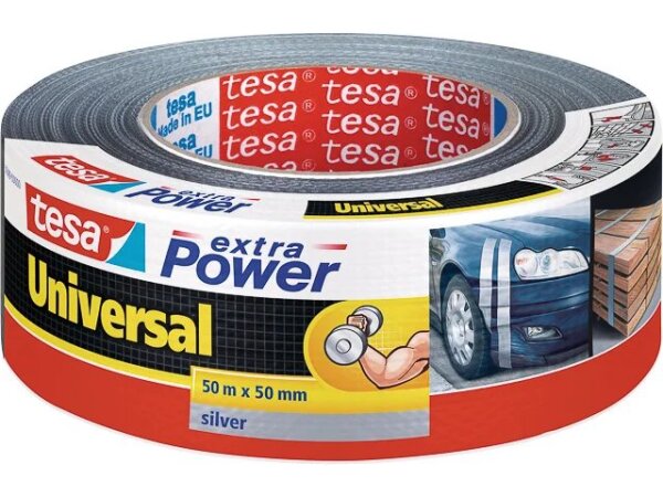 tesa extra Power Universal 50m 50mm silber
