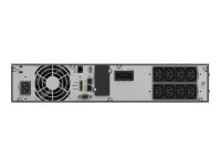 PowerWalker VFI 1000 ICR IoT Unterbrechungsfreie Stromversorgung (USV) Doppelwandler (Online) 1 kVA 1000 W 8 AC-Ausgänge
