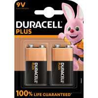 Duracell Batterie Plus NEW -9V  (MN1604/6LR61)          2St.