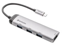 Verbatim USB-C Multiport-Hub 4-Port USB 3.2 Gen 1