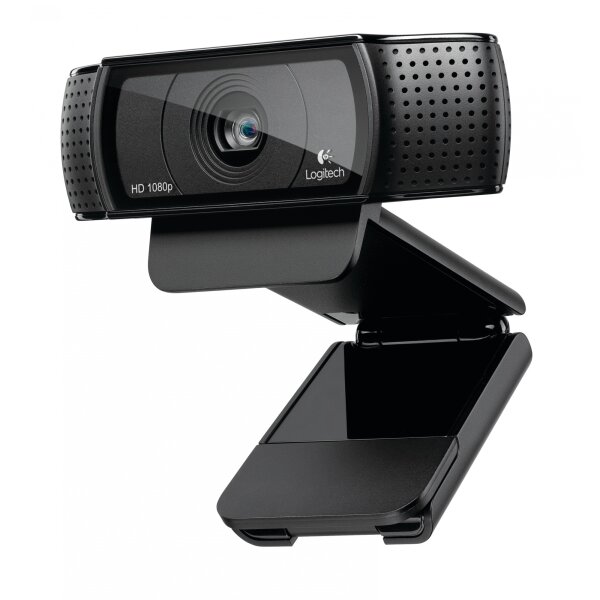 Logitech C920 HD Pro Webcam - schwarz