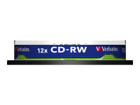 VERBATIM CDRW80 700MB 12x (10) SP