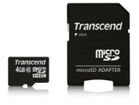 Transcend TS4GUSDHC10 Speicherkarte 4 GB MicroSDHC NAND Klasse 10
