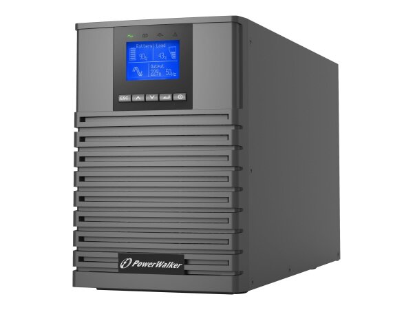 PowerWalker VFI 1500 ICT IoT Unterbrechungsfreie Stromversorgung (USV) Doppelwandler (Online) 1,5 kVA 1500 W 4 AC-Ausgänge