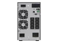 PowerWalker VFI 3000 ICT IoT Unterbrechungsfreie Stromversorgung (USV) Doppelwandler (Online) 3 kVA 3000 W 9 AC-Ausgänge