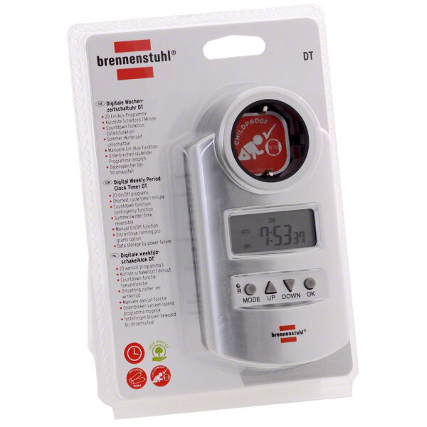 Brennenstuhl Wochenzeitschaltuhr  Primera-Line  DT