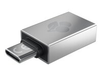 CHERRY 61710036 Kabeladapter USB-A USB-C Silber